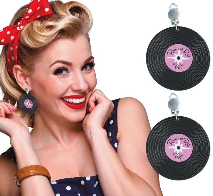 Platen Oorbellen 5cm van Fiestas Guirca koop je bij Partywinkel