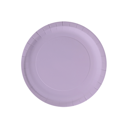 Piatti viola 23cm 8pz