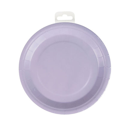 Piatti viola 23cm 8pz