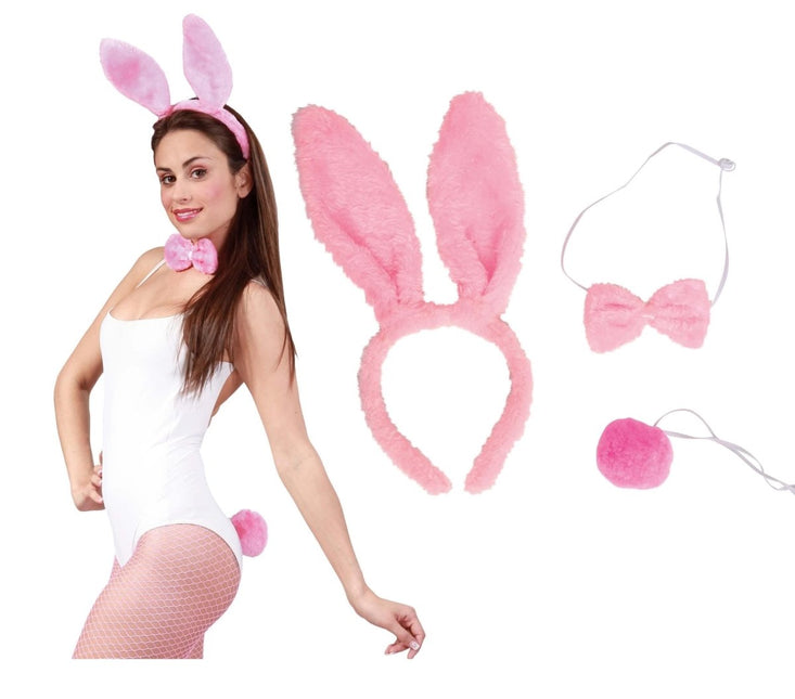 Playboy Bunny Set Roze van Fiestas Guirca koop je bij Partywinkel