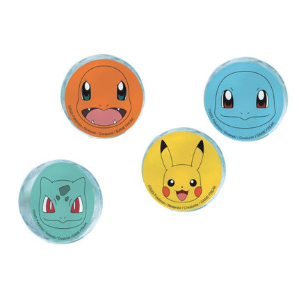 Pokemon Uitdeelcadeautjes Stuiterballen 4st van Riethmueller koop je bij Partywinkel