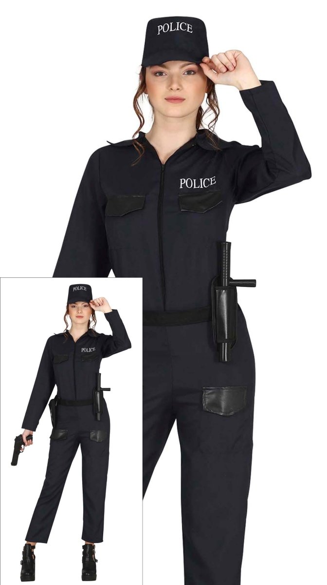 60 Tovaglioli Di Carta A Tema Poliziotto Con Distintivo - Festa A Tema Forze Dell'Ordine, Compleanno, Pensionamento