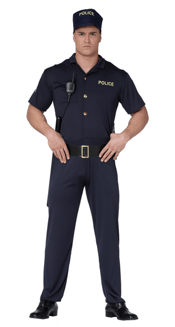 Politie Pak Blauw Heren - Partywinkel - 8434077840382