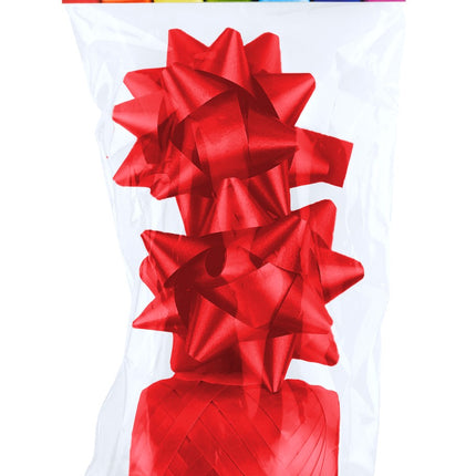 Set combinato Polyband rosso (1 uovo, 2 rosette)