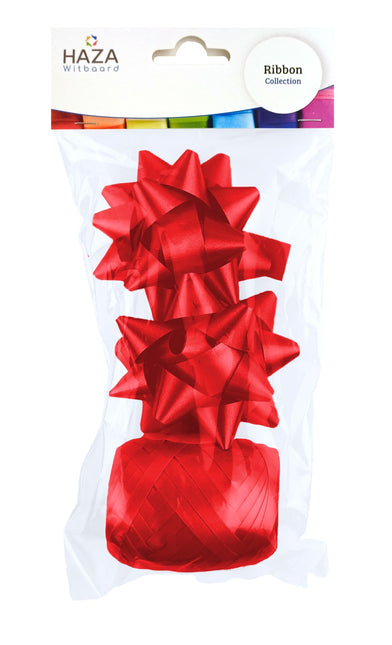 Set combinato Polyband rosso (1 uovo, 2 rosette)