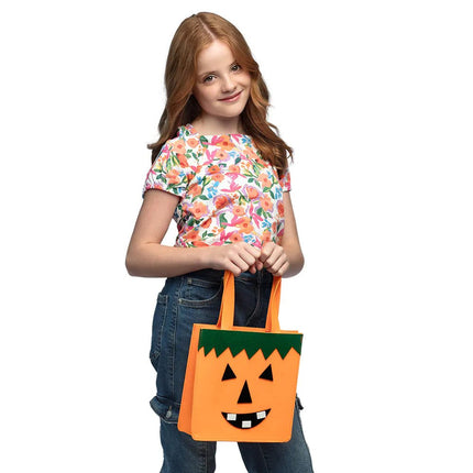 Pompoen Snoeptas 23cm van Boland koop je bij Partywinkel