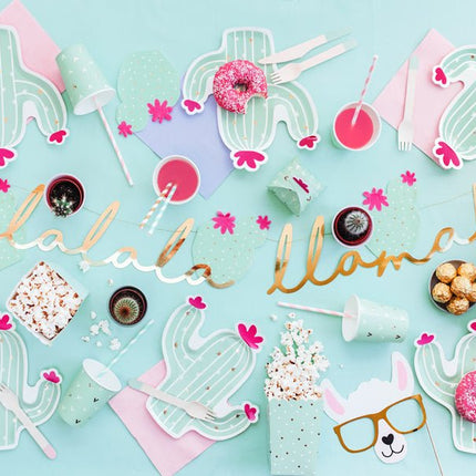 Popcorn Bakjes Mint Groen 12,5cm 6st van Partydeco koop je bij Partywinkel