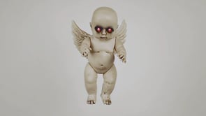 Bambola di Halloween Baby Angel