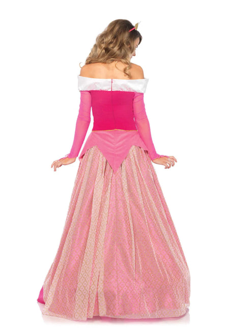 Prinses Aurora Jurk Roze Dames Leg Avenue - Partywinkel - 714718519937