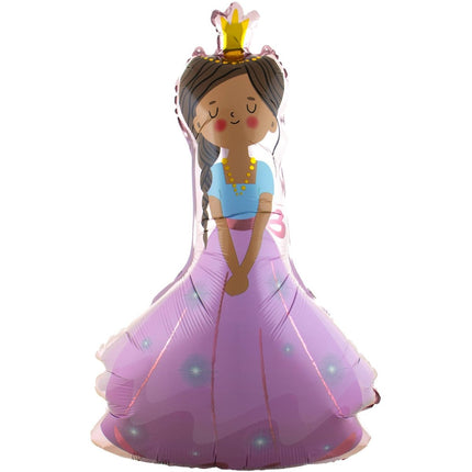 Prinses Helium Ballon Leeg 84cm van Folat koop je bij Partywinkel