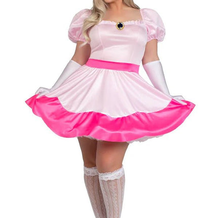 Prinses Jurk Roze Dames Leg Avenue - Partywinkel - 714718463889