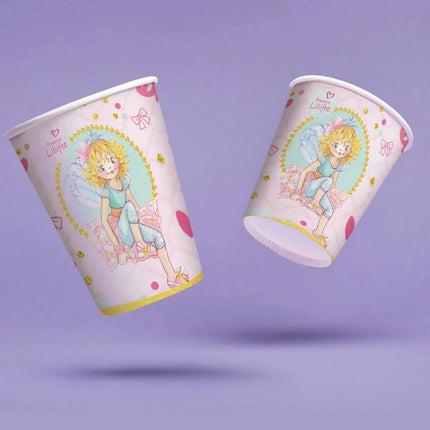 Prinses Lillifee Bekers 250ml 8st van VDV Benefit koop je bij Partywinkel