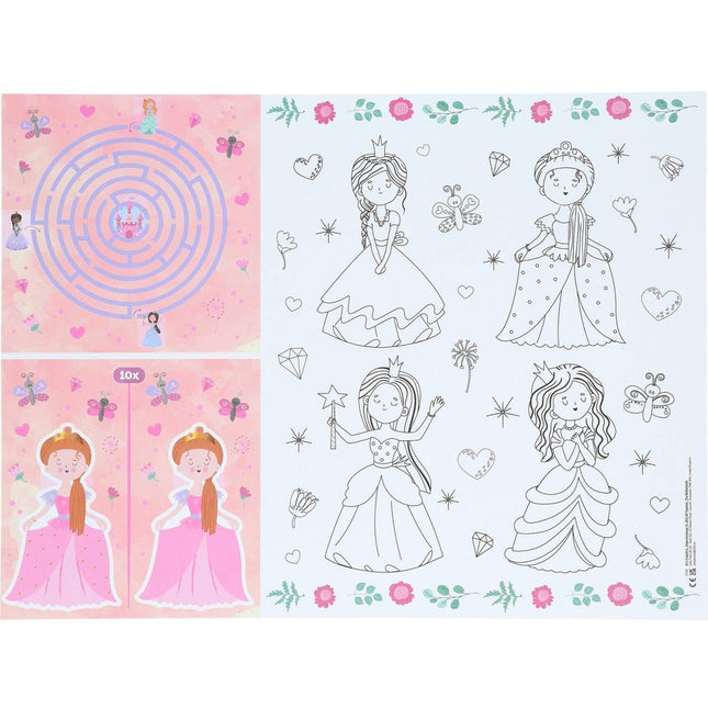Prinsessen Placemats 40cm 6st van Folat koop je bij Partywinkel