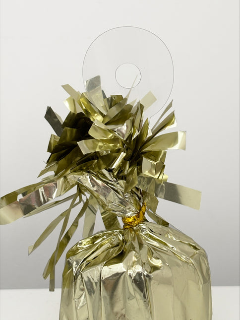 Peso del palloncino oro 21cm