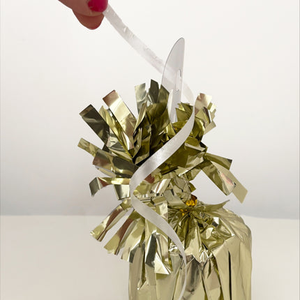 Peso del palloncino oro 21cm