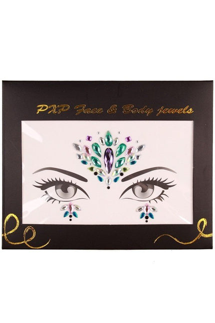 PXP Gezicht Sticker Face Jewels Model H van PXP Professional Colours koop je bij Partywinkel