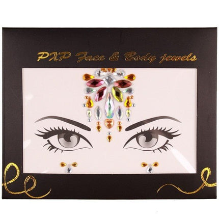 PXP Gezicht Sticker Face Jewels Model J van PXP Professional Colours koop je bij Partywinkel