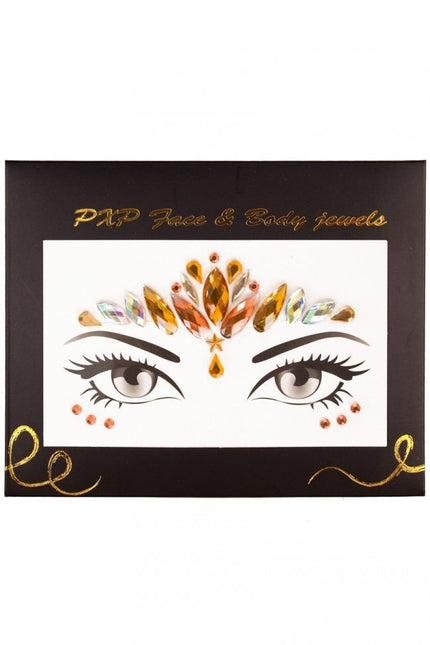 PXP Gezicht Sticker Face Jewels Model S van PXP Professional Colours koop je bij Partywinkel