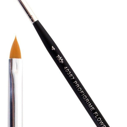 PXP Schmink Penseel Bloem Synthetisch Profigrime Maat 4 van PXP Professional Colours koop je bij Partywinkel