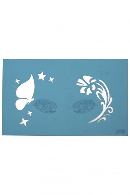 PXP Schmink Sjabloon Face Paint Vlinder van PXP Professional Colours koop je bij Partywinkel