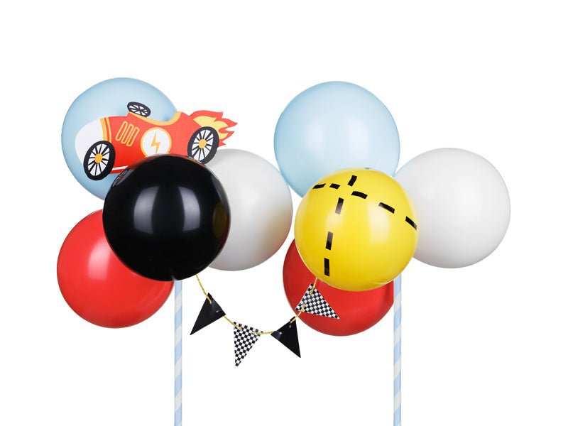 Race Taarttopper 29cm van Partydeco koop je bij Partywinkel