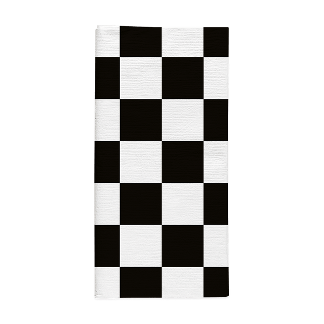 Race Tafelkleed Zwart Wit 1,2m van WeFiesta koop je bij Partywinkel