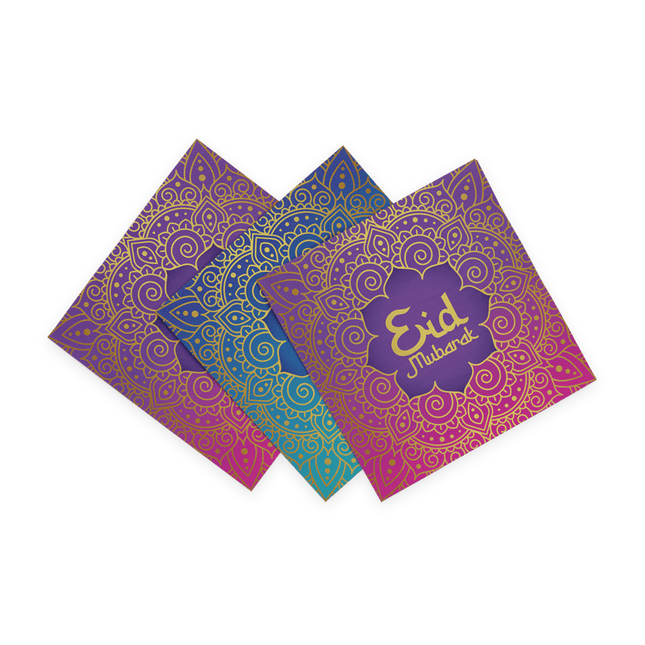 Ramadan Servetten Eid Mubarak 33cm 20st van WeFiesta koop je bij Partywinkel