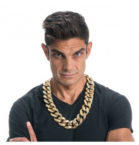Rapper Ketting Goud 70cm van CHAKS koop je bij Partywinkel
