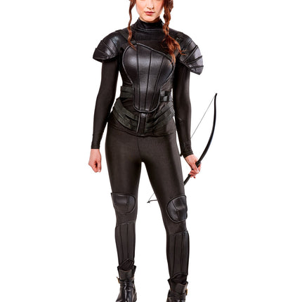 Costume ribelle Katniss Deluxe Donna
