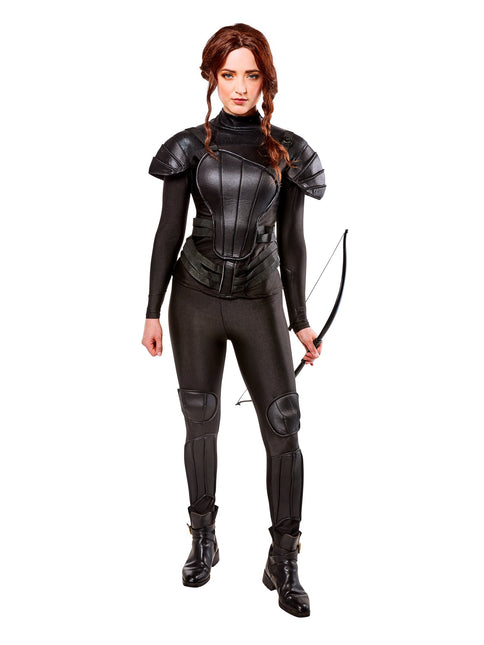 Costume ribelle Katniss Deluxe Donna