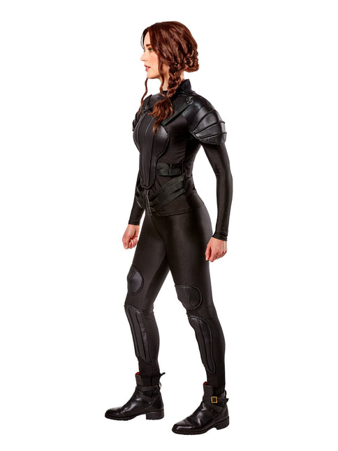 Costume ribelle Katniss Deluxe Donna