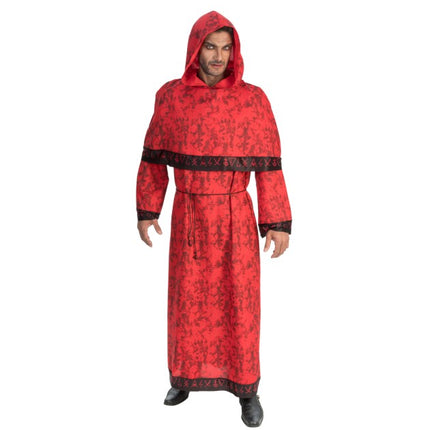 Costume da diavolo da uomo, rosso, taglia unica