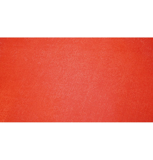 Runner da tavolo rosso lucido 5m