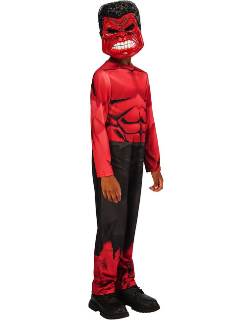 Costume da Hulk Rosso Ragazzo
