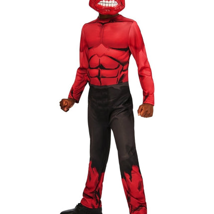 Red Hulk Kostuum Jongen van Rubies koop je bij Partywinkel