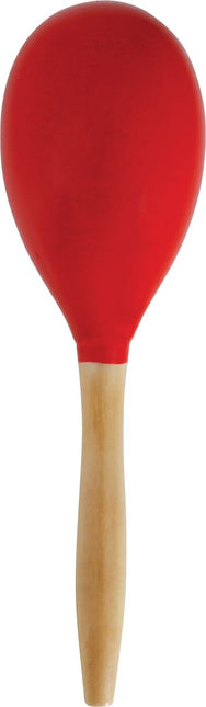 Red wooden maraca 20 cm van Fiestas Guirca koop je bij Partywinkel