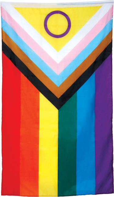 Regenboog Vlag 1,50m - Partywinkel - 8434077180044