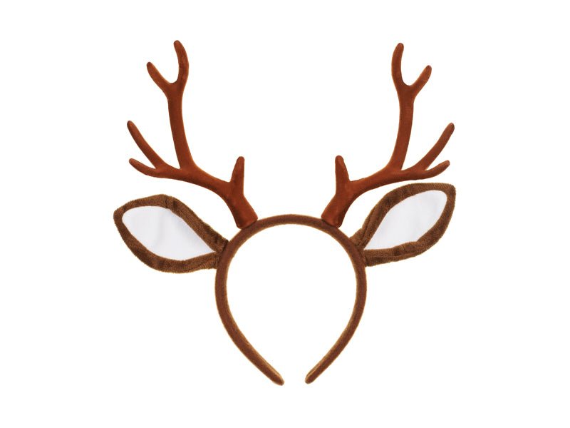 Reindeer Antlers Headband, 26x28.5cm van Partydeco koop je bij Partywinkel