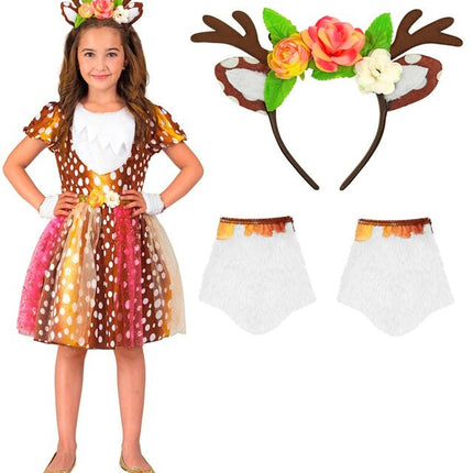 Rendier Kostuum Set Kind van Widmann koop je bij Partywinkel