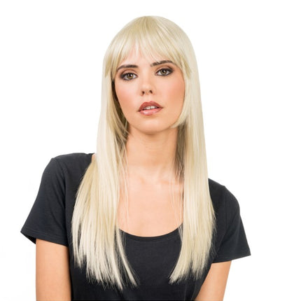 Parrucca Rihanna bionda 58 cm