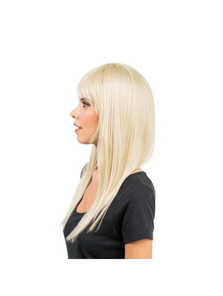 Parrucca Rihanna bionda 58 cm