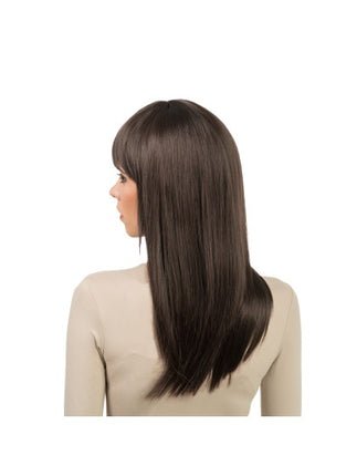 Parrucca Rihanna marrone 58 cm