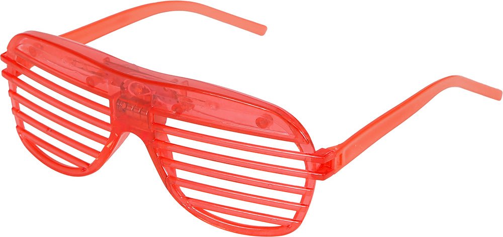 Rode Bril Met Licht van Fiestas Guirca koop je bij Partywinkel