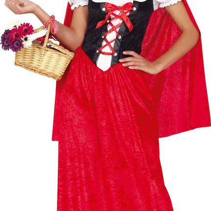 Rode Jurk Kap van Fiestas Guirca koop je bij Partywinkel