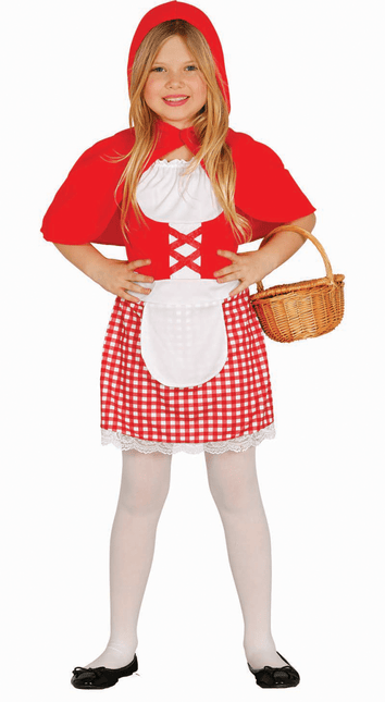 Rode Jurk Kap Kind van Fiestas Guirca koop je bij Partywinkel