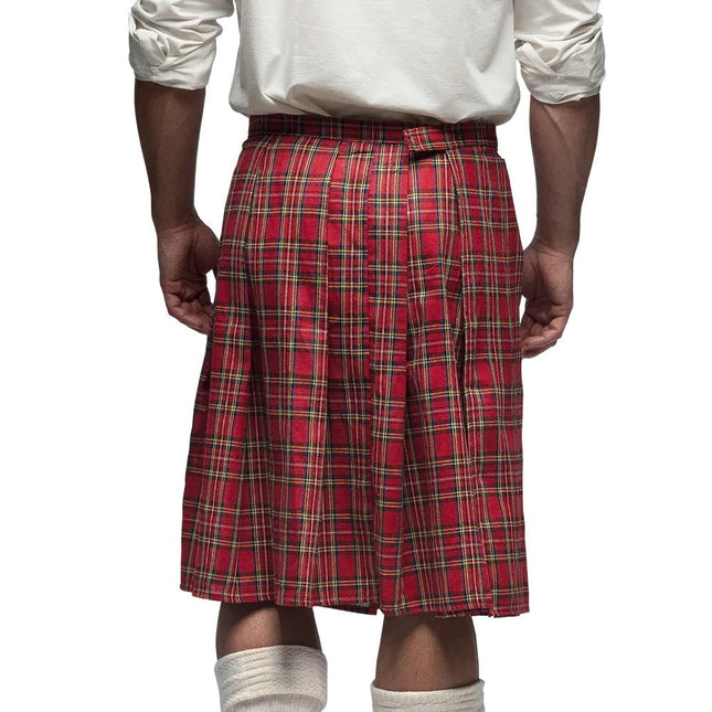 Rode Kilt Heren Met Tas van Boland koop je bij Partywinkel