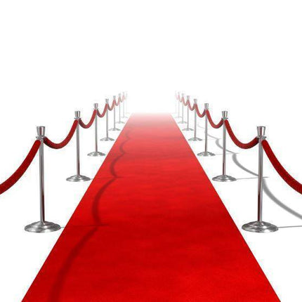 Rode Loper 50cm 4,5m van Folat koop je bij Partywinkel