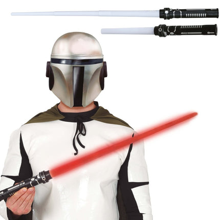 Rode Nep Zwaard Met Licht 76cm - Partywinkel - 8434077166451