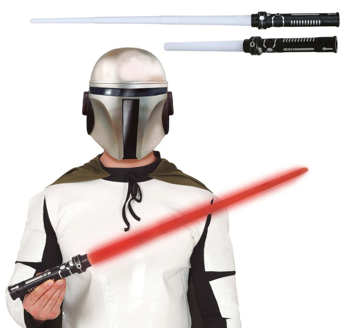 Rode Nep Zwaard Met Licht 76cm - Partywinkel - 8434077166451