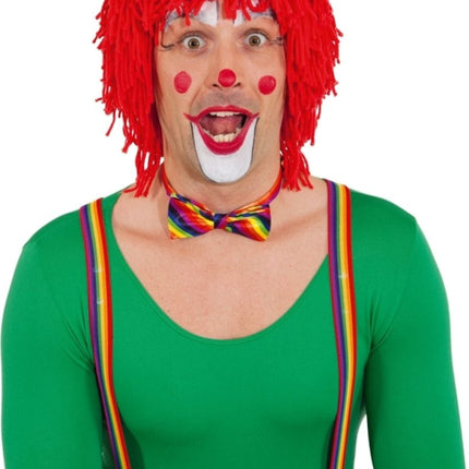 Rode Pruik Sliertjes van Orlob koop je bij Partywinkel